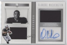 2016 Panini Playbook Rookie Jersey 77/199 DeAndre Washington #119 Auto 2j6