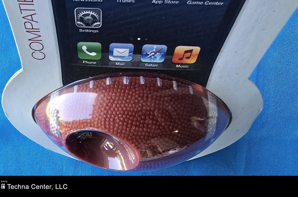 Altavoz deportivo de fútbol VIBE para iPhone 5, 4x el sonido, 2 paquetes Foto 4 de 4