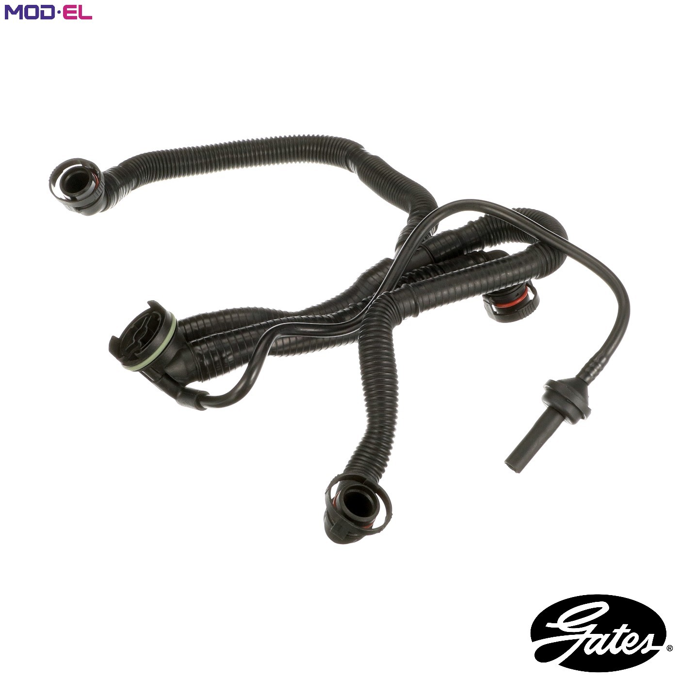 Breather pipe hose Plastic EMH654 GATES for AUDI A6 C6 A4 B7 A4 B7 Avant A8 D3 - Image 9