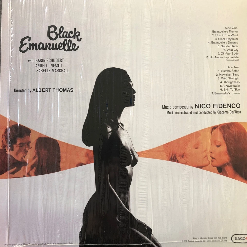 NICO FIDENCO-Black Emmanuelle LP (OST Funk Jazz Easy Library) - Photo 2/4