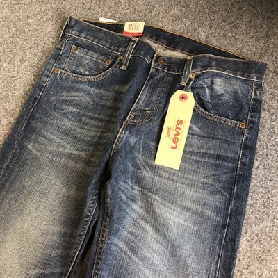 Levis 527 Slim Bootcut Jeans Mens 31x34 Blue 100% Cotton Denim Western Rodeo