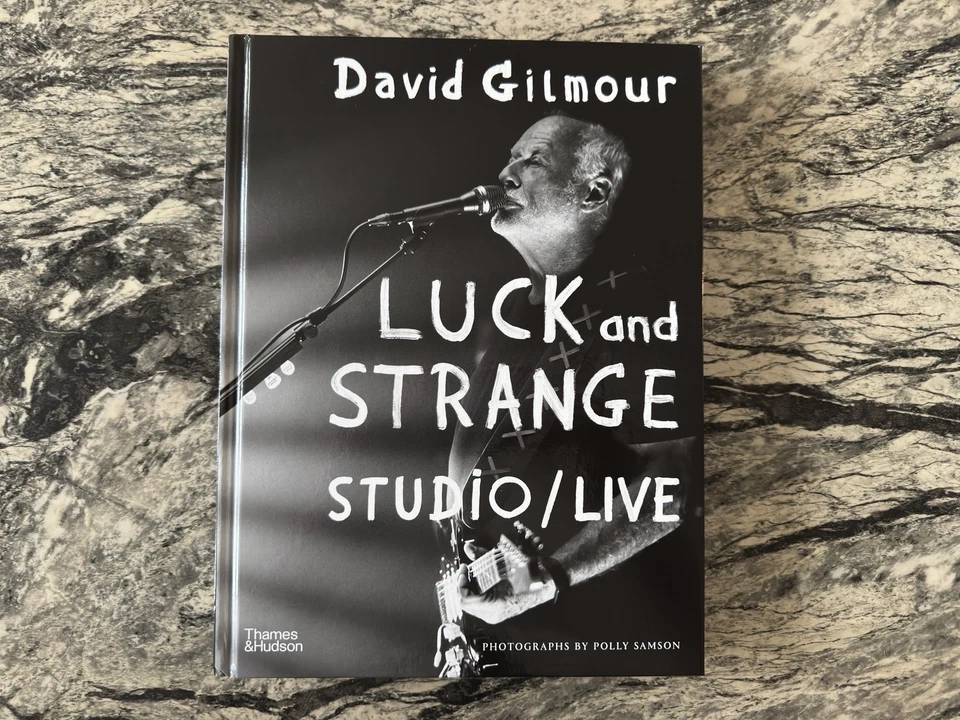 David Gilmour Luck and Strange Signed Autographed Pink Floyd Hardback✅ - Image 3 of 4