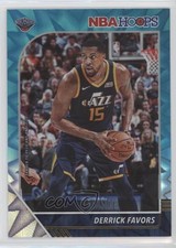 2019-20 Panini NBA Hoops Teal Explosion Derrick Favors #190 0c7g