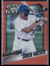 2014 Panini Prizm Perennial Draft Picks - Jared Walker #59 Red Prizm /100 (RC)