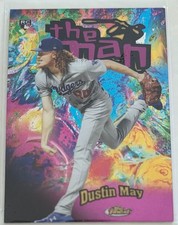 DUSTIN MAY 2020 Topps Finest 1998 The Man RC #FTM-4 Los Angeles Dodgers Rookie