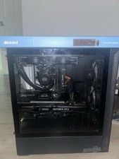 PowerSpec Gaming Tower Desktop Liquid Cooling MSI GeForce RTX Dedicated Graphics