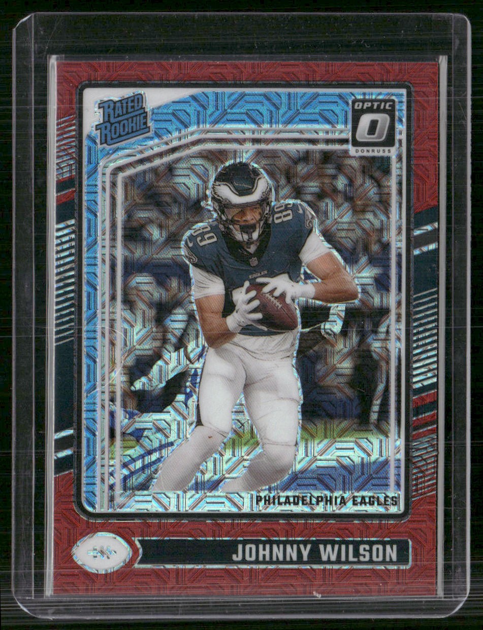 2024 Donruss Optic #256 Johnny Wilson Red Mojo
