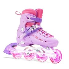 SWAY Patines en l nea 4 tama os Large - Youth  Adult 4-7 US P rpura