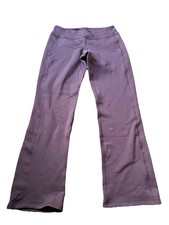 Athleta Wide Leg Sweat Pants Leggings Maroon ...