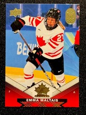 Emma Maltais Card #95 2025-26 Upper Deck Tim Hortons Team Canada