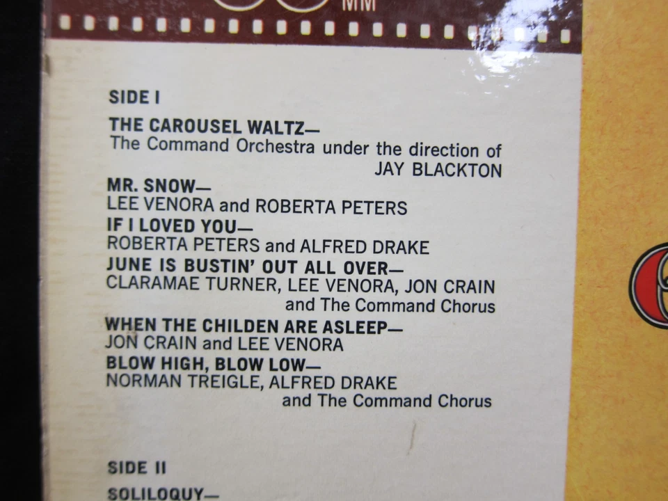 Carousel - Alfred Drake, Roberta Peters - Command  1962 - Image 4 of 4