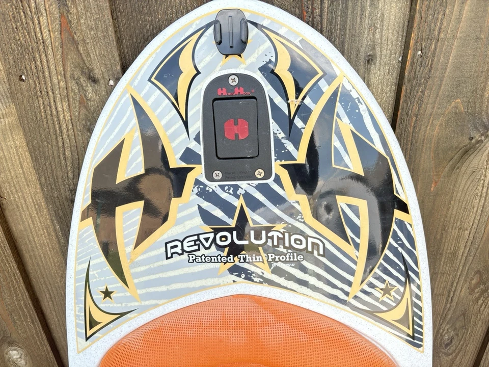 Hydroslide Revolution Kneeboard w/ Hydrohook EVA Pad Belt USA Made - Image 3 of 4
