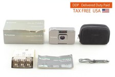 MINT in BOX Fuji Fujifilm Cardia Mini Tiara 35mm Silver Film Camera From JAPAN