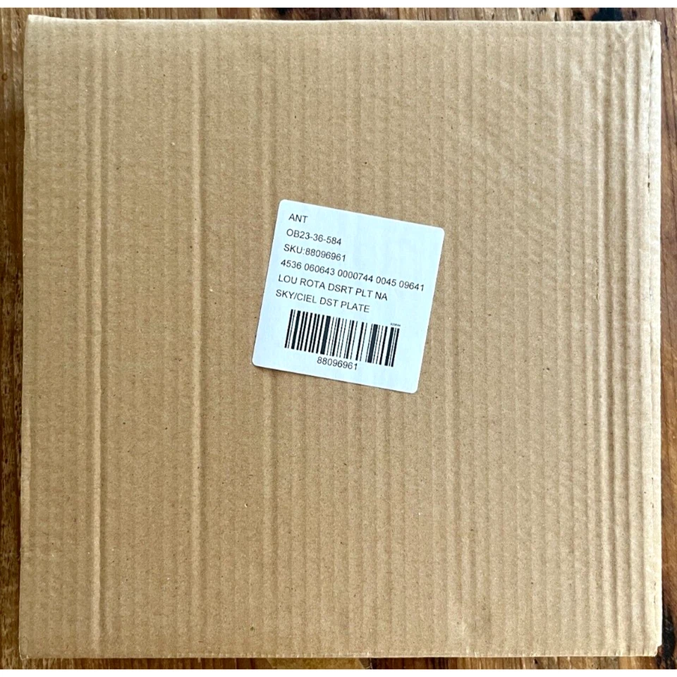 Anthropologie Lou Rota Plato Narval Madre Naturaleza Postre Ensalada 9.5" Totalmente Nuevo Foto 3 de 4