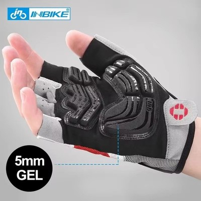 GEL Fahrradhandschuhe stoßfest Fitness & Fahrrad Handschuhe Herren Damen Sommer