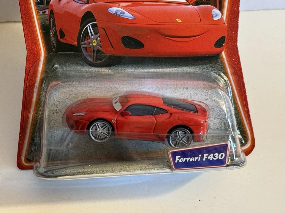 Disney Pixar мир автомобилей с наддувом Ferrari F430 новый в коробке - Изображение 2 из 4