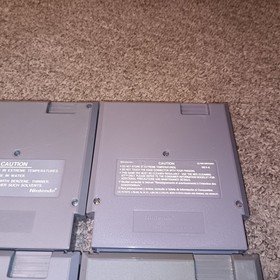 LOT OF 6 NES NINTENDO GAMES = TYSON PUNCH-OUT DONKEY KONG GUMSHOE DR. MARIO BLOB