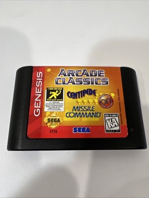Arcade Classics (Sega Genesis, 1996) Original - Tested And Working