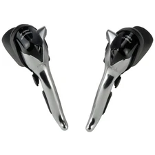 pair of 9 speed racing levers, compatible shimano MICROSHIFT bike camb controls