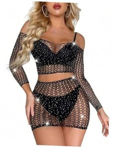 Fishnet Dress Long Sleeve | eBay