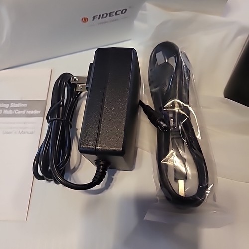 Fideco USB 3.0 Dual Bay HDD Dockingstation für 2,5"-3,5" SATA HD + SSD - NEU - Bild 4 von 6