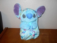 Disney Parks Babies Stitch Blanket Pouch Plush Toy Doll