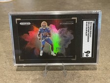 2023 Prizm Draft Picks Anthony Richardson (RC)  Black Color Blast Case Hit