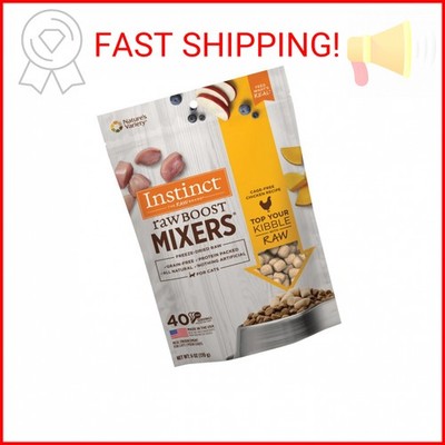 Instinct Raw Boost Mixers Freeze Dried Raw Cat Food Topper, Grain Free Cat Food