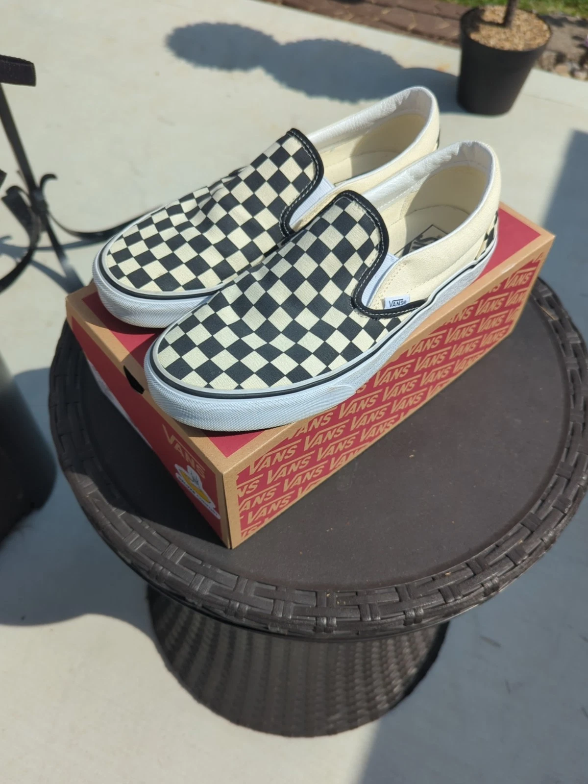VANS Scacchiera e Cenere Deluxe Grigio 9 5 LNC!