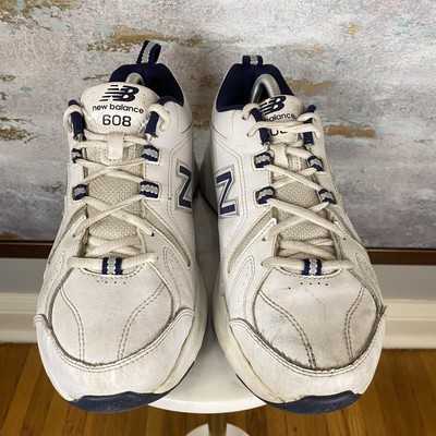 New Balance 608v5 Shoes Mens Size 8 4E White Leather Walking  display picture 3