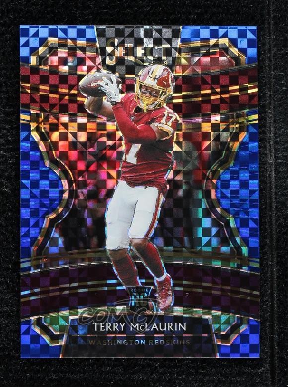 2019 Panini Select Concourse Blue Prizm 20/175 Terry McLaurin #89 Rookie RC 15as
