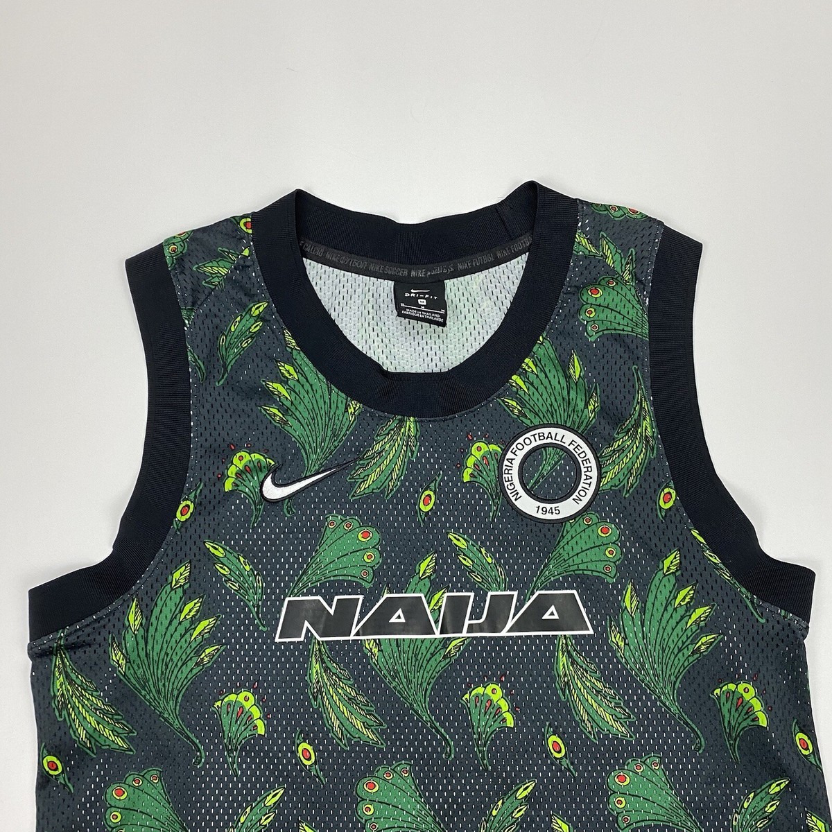 Nigeria Soccer Football Jersey Tank Top Shirt Nike CU1399