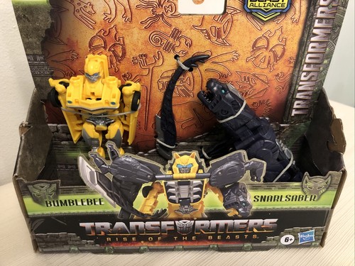 Hasbro Transformers Beasts Alliance Optimus Primal Skull Crusher & Bumblebee 🔥 - Picture 3 of 5