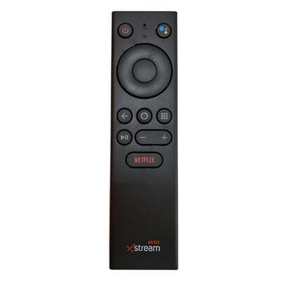 Neues Airtel XStream Smart Stick Gerät mit Sprachsuche-fähiger Fernbedienung