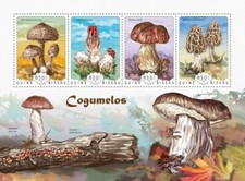 GUINES-BISSAU 2014 MNH. MUSHROOMS  |  Michel Code: 7331-7334