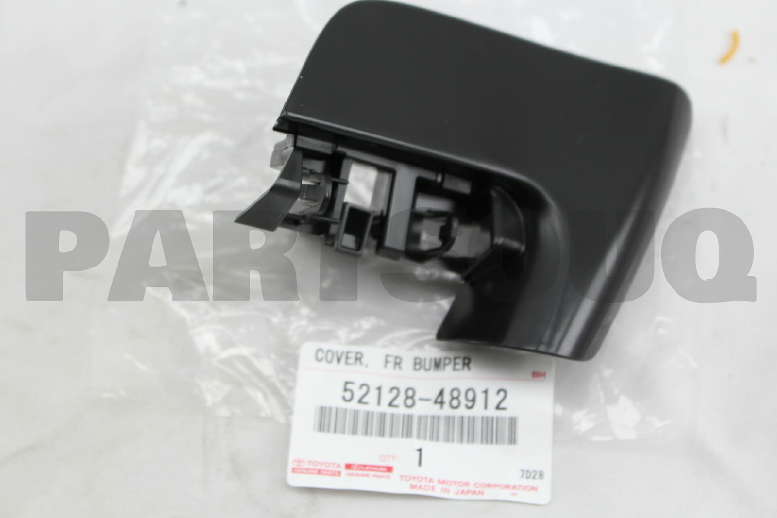 5212848912 Genuine Toyota COVER, FRONT BUMPER HOLE, LH 52128-48912 