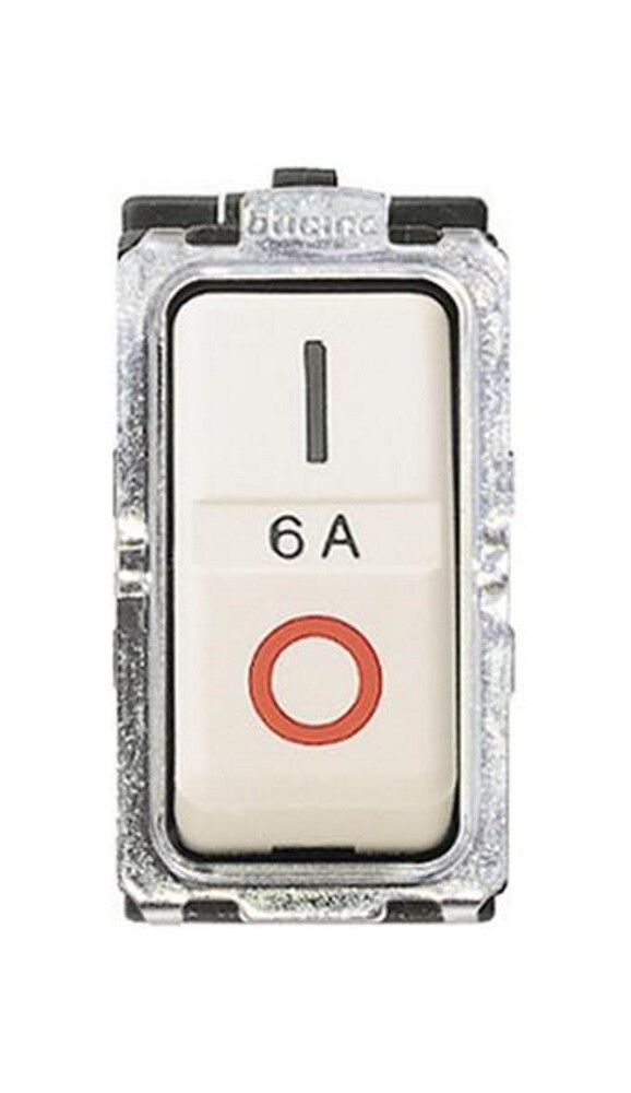 BTICINO 5206S MAGIC INTERRUTTORE AUTOMATICO MAGNETOTERMICO 1P 6A 1,5kA