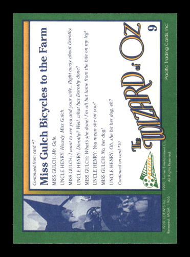 1990 Pacific The Wizard of Oz Trading Cards #1-110 ~ Choose Your Card - Picture 18 of 220
