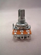 ALPHA MINI POT 500K - AUDIO TAPER - GUITAR, AMP, EQUIP, ETC.-  FAST SHIP