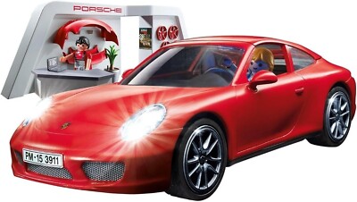 未開封 Playmobil 911 Carrera S 3911 ポルシェ Playmobil 3911 Porsche 911 Carrera S with Lights & Workshop Sports