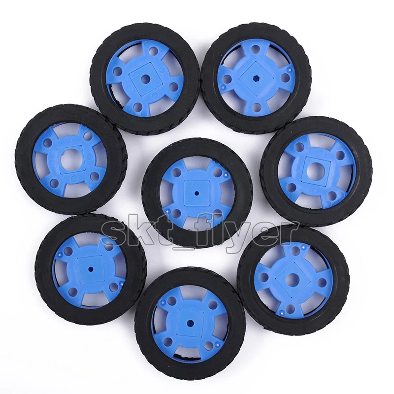 2pcs Toy Stroller Car Tyre Rubber Wheel  47*12MM 2mm 3mm Model Accessories DIY  - Image 4 of 4