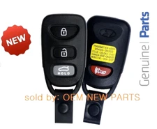 NEW OEM 2006-2010 HYUNDAI SONATA REMOTE KEY FOB OSLOKA-310T 95430-3K202