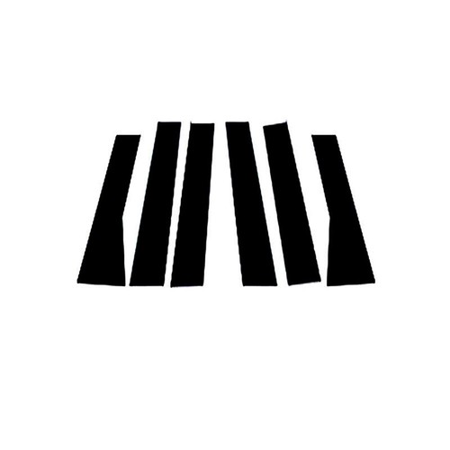 Car Pillar Post Trim Molding Sticker For Mitsubishi Outlander 2022-2023 Black - Picture 11 of 17