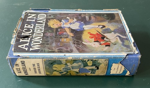ALICE IN WONDERLAND w DJ LEWIS CARROLL lllust. TENNIEL & PRITTIE John C Winston - Picture 4 of 12