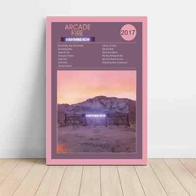 Arcade Fire   Everything Now Fine Art Album Poster