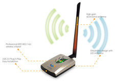 Alfa AWUS036ACHM 802.11ac High Power Wi-Fi USB Adapter Kali Linux Compatible