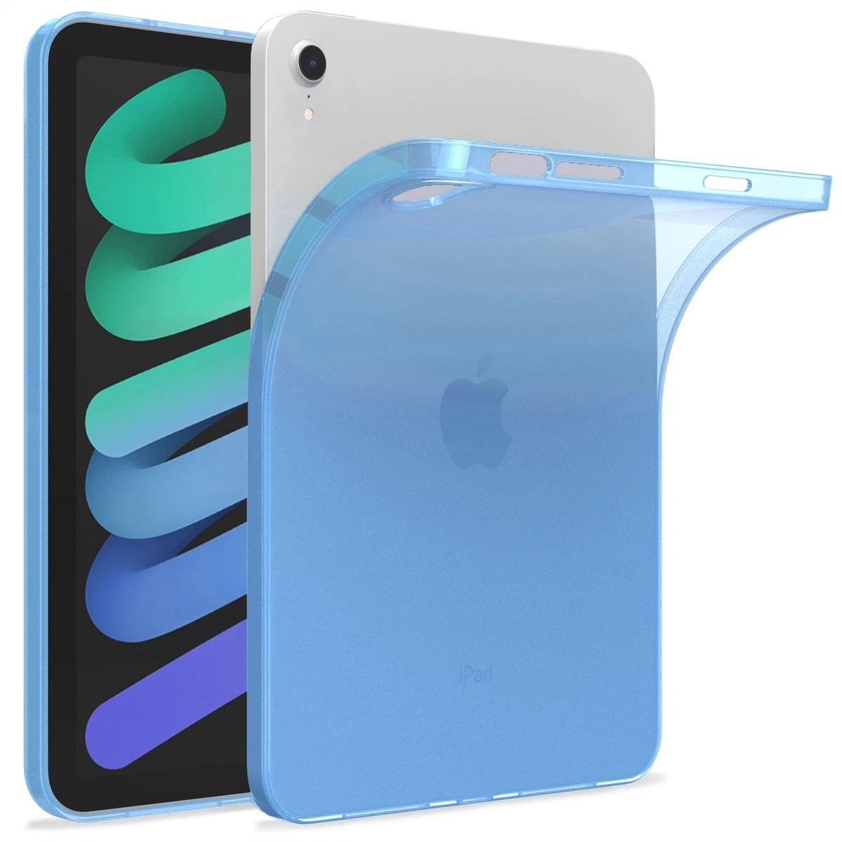 Custodia IPad Air 5/4 10.9'' Con Maniglia: Ultraresistente Per Bambini, Azzurra