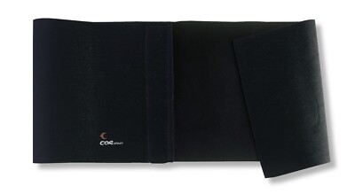 FASCIA ADDOMINALE PANCIERA DIMAGRANTE NERO 102 x 20 X ADDOME