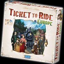 1x Ticket to Ride: Europe: 15th Anniversary Edition: Edizione 2021 Nuovo Boa