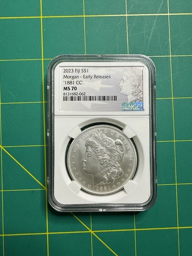2023 Fiji Morgan - Early Release - “1881 CC” MS 70 NGC